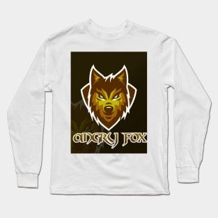 Angry Fox Long Sleeve T-Shirt